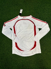Retro Ac Milan 2006-07 Away Long Sleeve Jersey - S