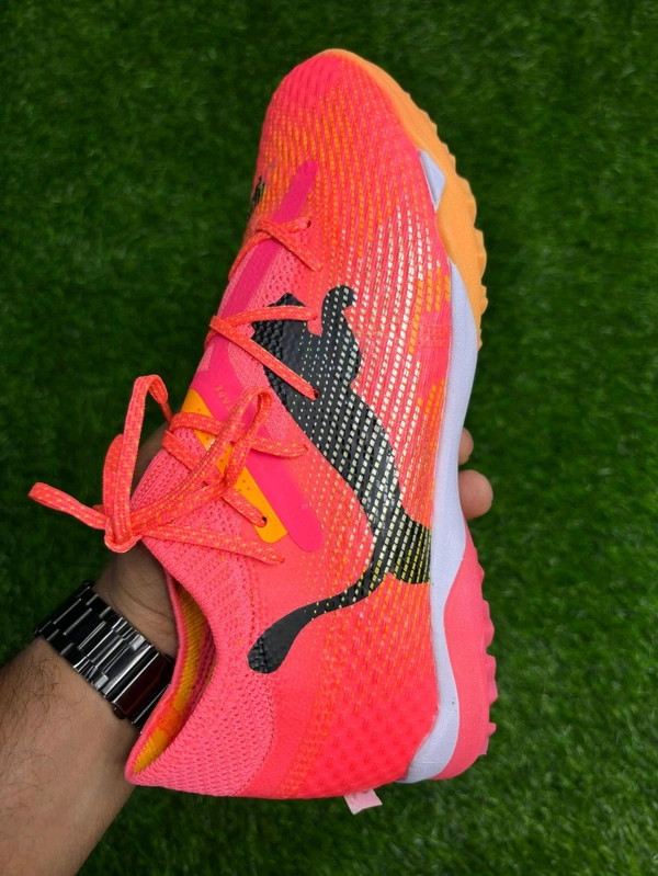 Future Red Colour Astro/Turf Boot With Lace - 7.5