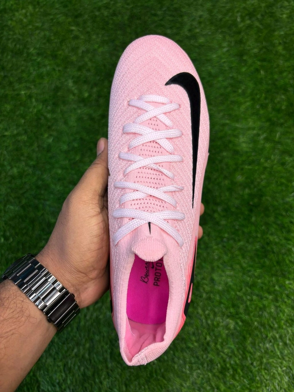 Mercurial Vapor 16 Elite Baby Pink Astro/Turf With Lace  - 7