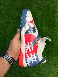 Future White And Blue Colour Astro/Turf With Lace - 9