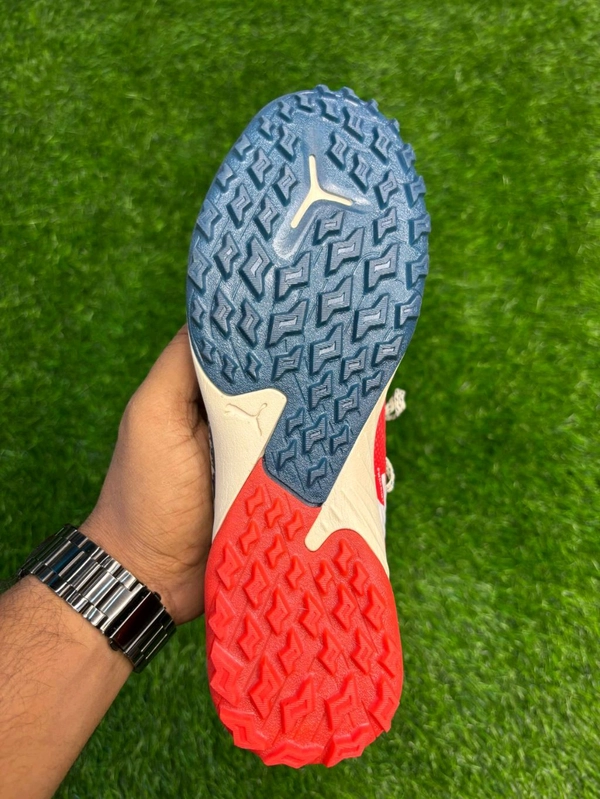 Future White And Blue Colour Astro/Turf With Lace - 9