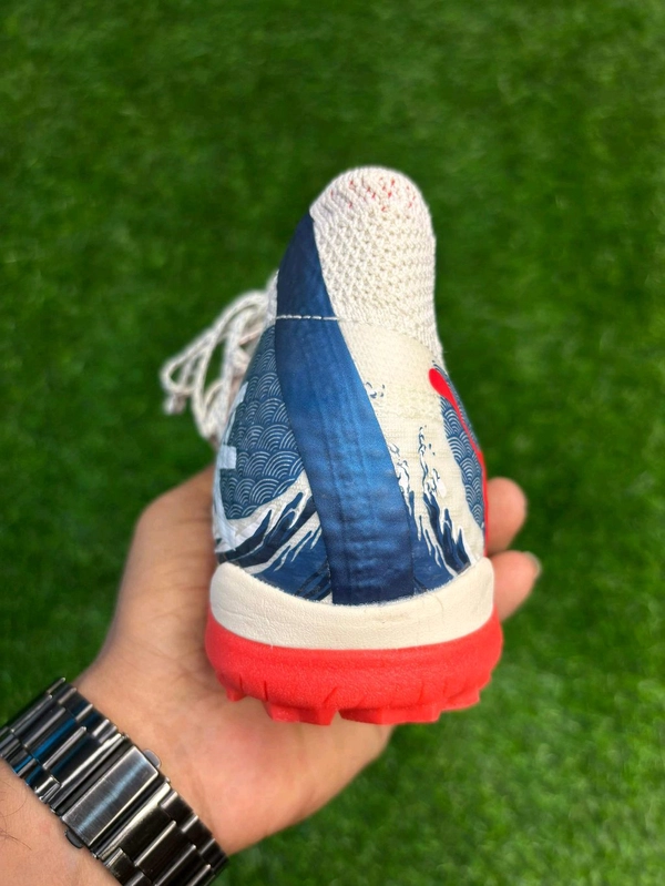 Future White And Blue Colour Astro/Turf With Lace - 9
