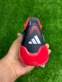 Predator Foldover Elite Black And Red Colour With Lace  - 6.5