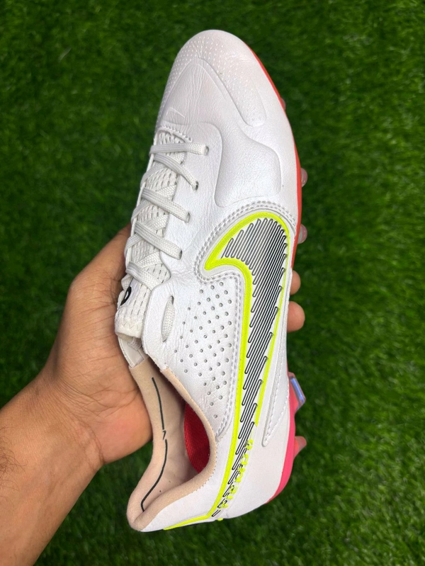 Tiempo Legend 9 Elite White Colour With Lace  - 8.5