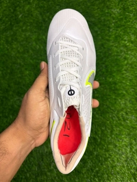 Tiempo Legend 9 Elite White Colour With Lace  - 8.5