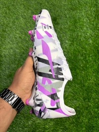 Ultra White And Purple With Lace - 9