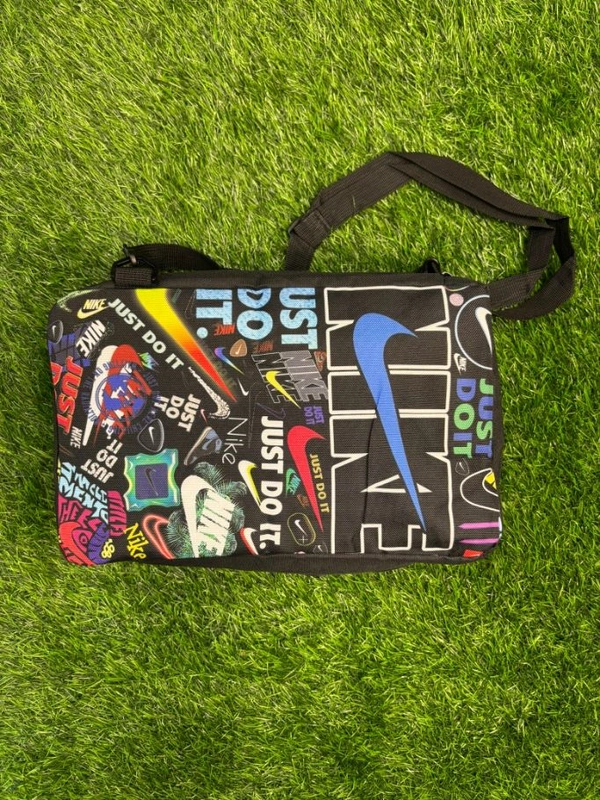 Black Colour Boot And Kit Side Bag