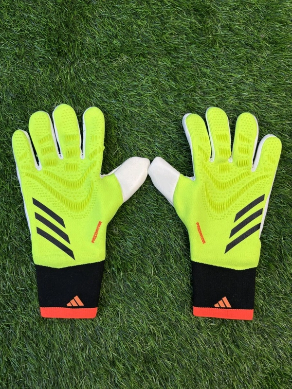 Predator Light Green And White GK Gloves  - 10