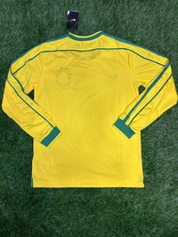 Retro Brazil 1998 World Cup Jersey Full Sleeve  - M