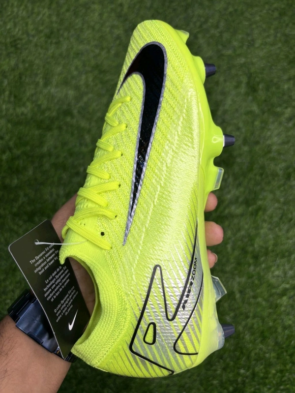 Mercurial Vapor 16 Light Green SG With Lace(Metal Changer) - 7.5