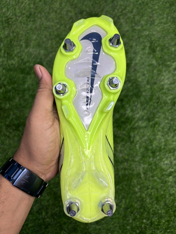 Mercurial Vapor 16 Light Green SG With Lace(Metal Changer) - 7.5