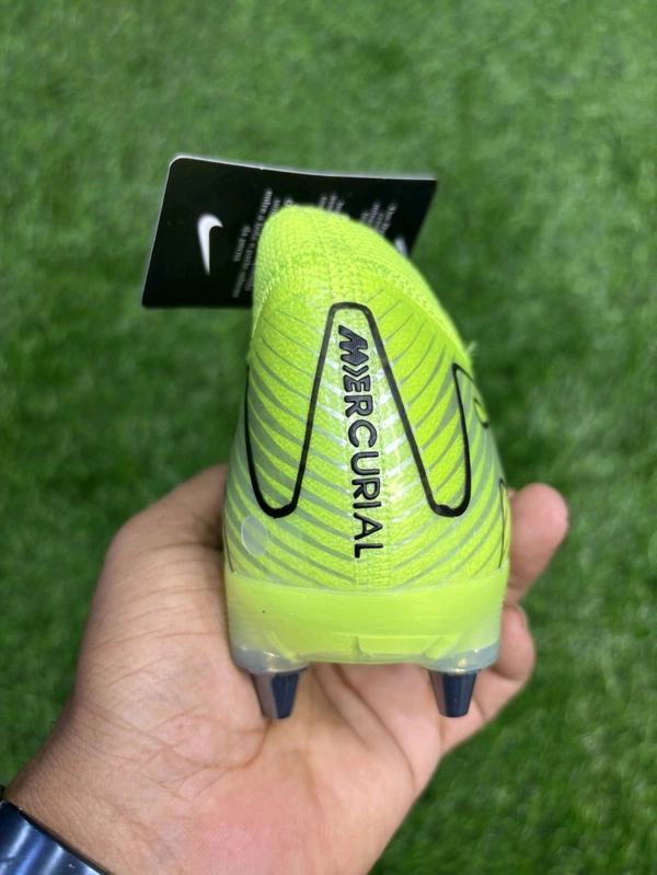 Mercurial Vapor 16 Light Green SG With Lace(Metal Changer) - 7.5