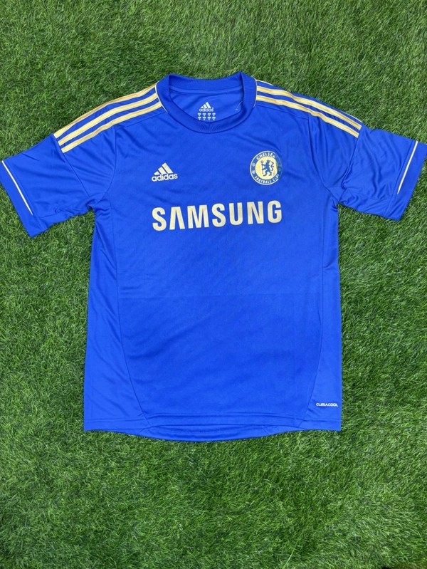 Retro Chelsea FC 12/13 Home Jersey Half Sleeve  - S