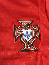Portugal 2025 Home Half Sleeve Fan Edition With Short  - M
