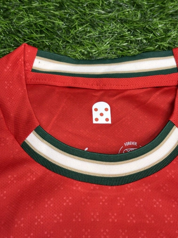 Portugal 2025 Home Half Sleeve Fan Edition With Short  - M