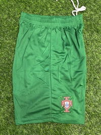 Portugal 2025 Home Half Sleeve Fan Edition With Short  - M