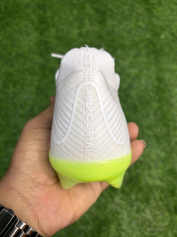 Mercurial Vapor 16 Elite White Pink Low-top With Lace FG - 5.5