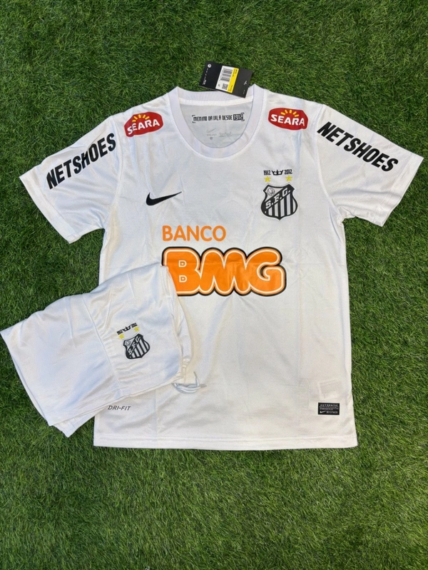 Retro Santos FC 2012 Home Fan Edition With Short  - M