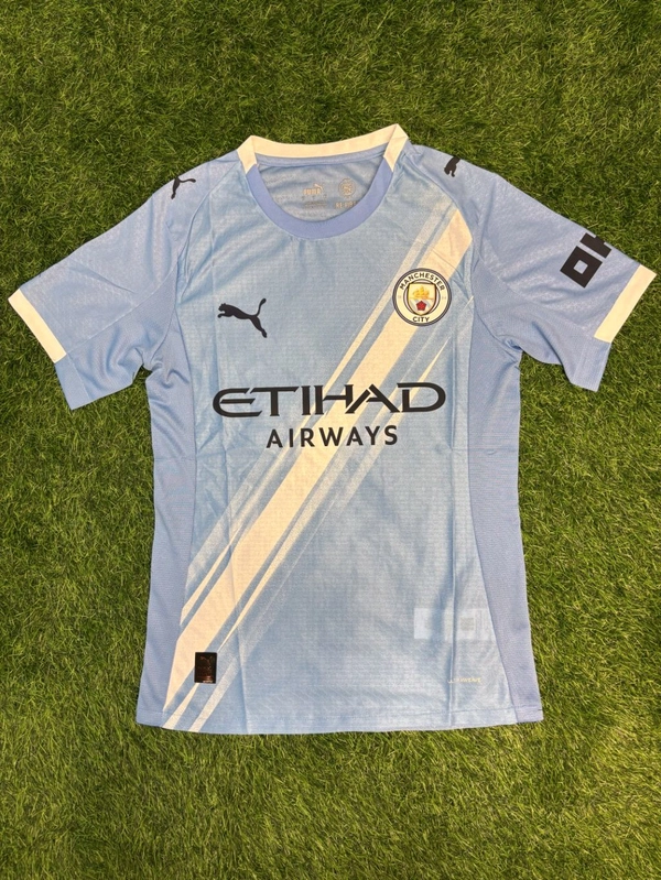 Manchester City 25/26 Home Player Edition Half Sleeve  - XXL