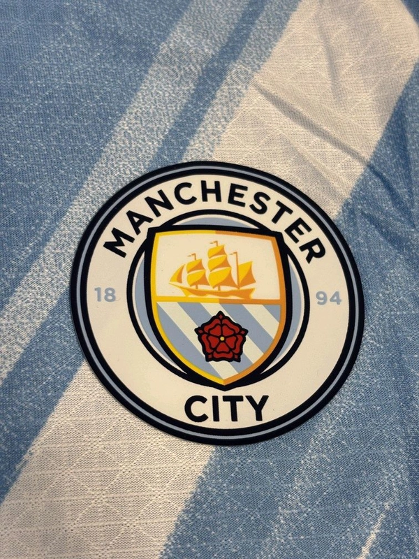 Manchester City 25/26 Home Player Edition Half Sleeve  - XXL