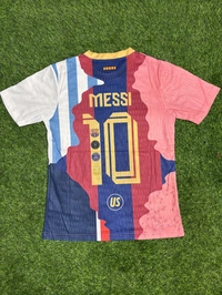 Messi Tribute Combo Jersey Player Edition Half Sleeve  - L