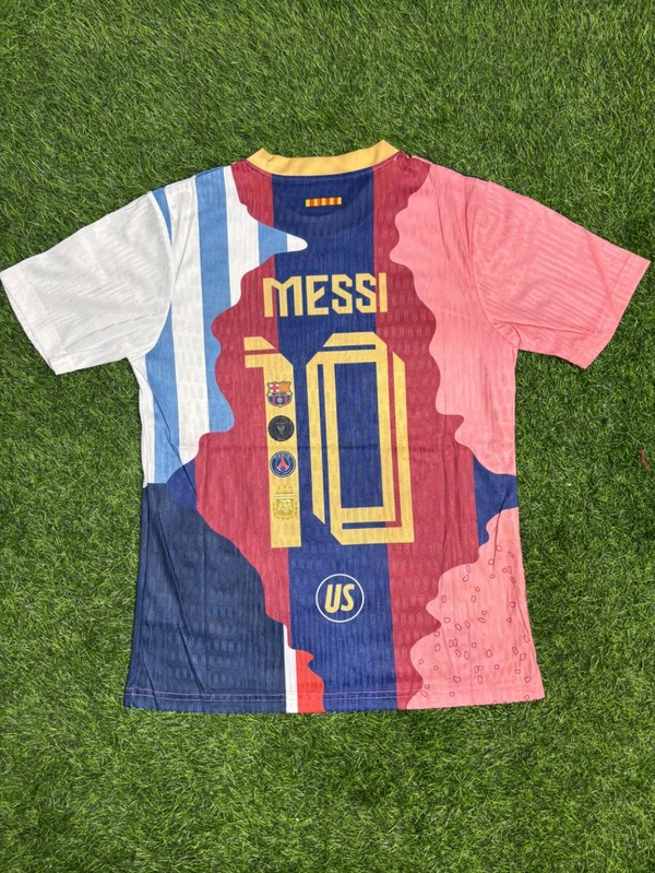 Messi Tribute Combo Jersey Player Edition Half Sleeve  - L
