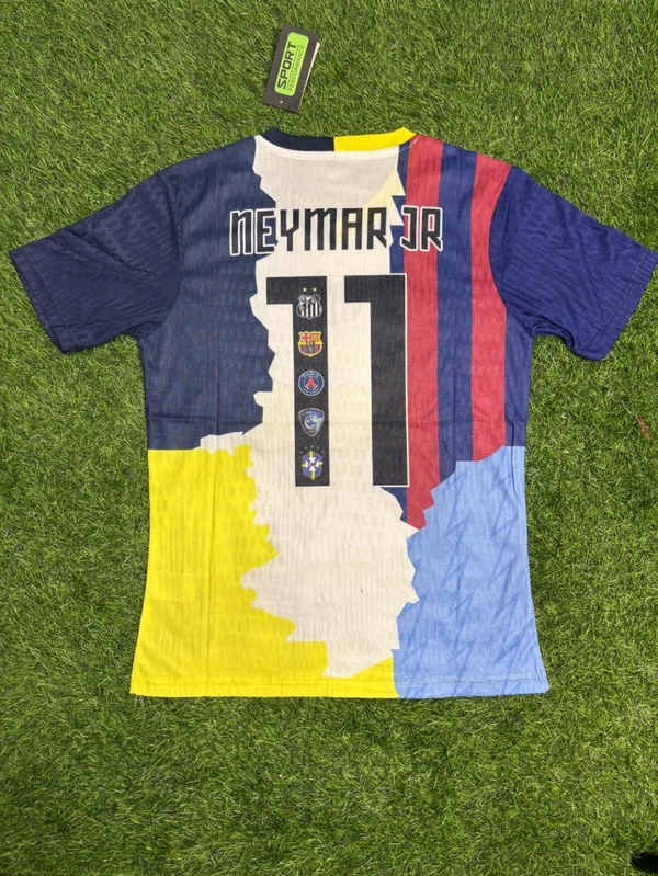 Neymar Jr Tribute Combo Jersey  Player Edition Half Sleeve  - S