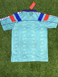 Retro FC Barcelona 1992/93 Away Half Sleeve  - XL