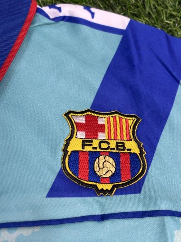 Retro FC Barcelona 1992/93 Away Half Sleeve  - XXL
