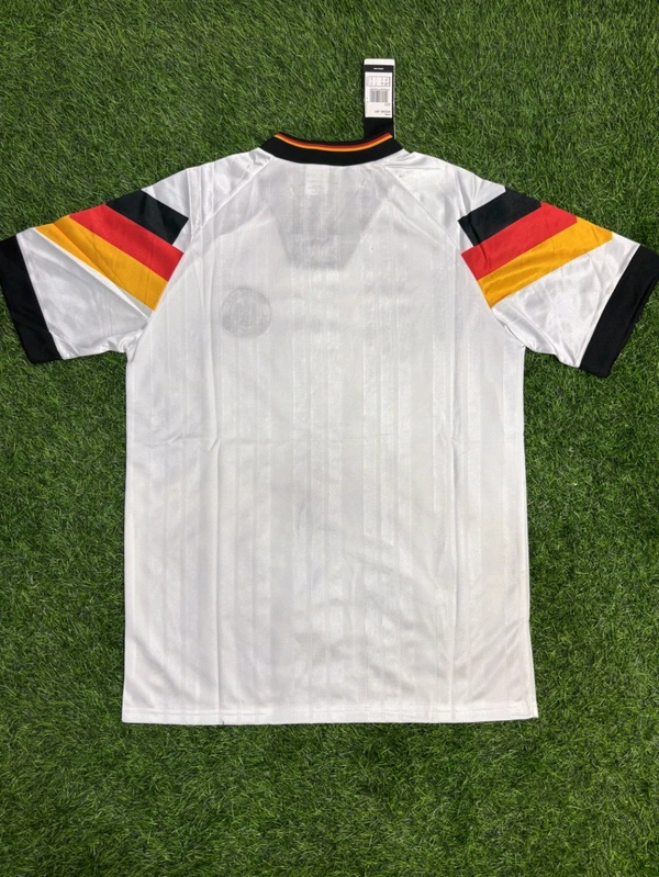 Retro Germany 1992-94 Home Jersey Half Sleeve  - L