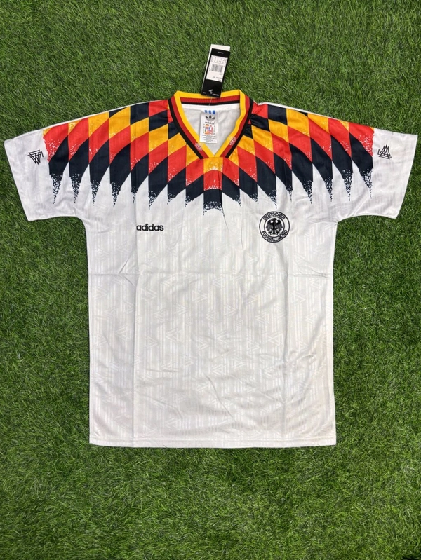 Retro Germany 1994 Home Jersey Half Sleeve  - M