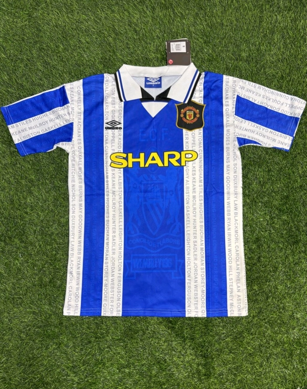 Retro Manchester United 1994/96 3rd Kit Half Sleeve  - M