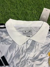 Madrid 2025 White & Grey Dragon Fan Edition With Short  - L