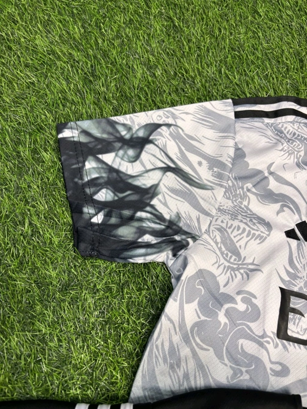 Madrid 2025 White & Grey Dragon Fan Edition With Short  - XL