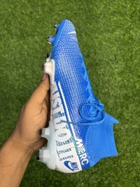 Mercurial Vapor 13 Blue High-top FG With Lace  - 5.5