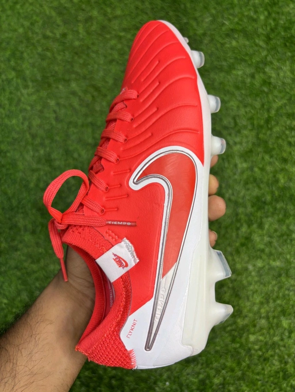 Tiempo Legend 10 Elite Red Colour FG With Lace - 7