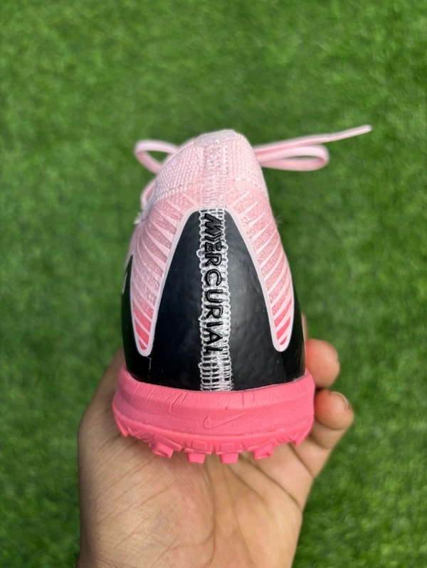 Mercurial Vapor 16 Elite Pink Black AG/Turf With Lace  - 6