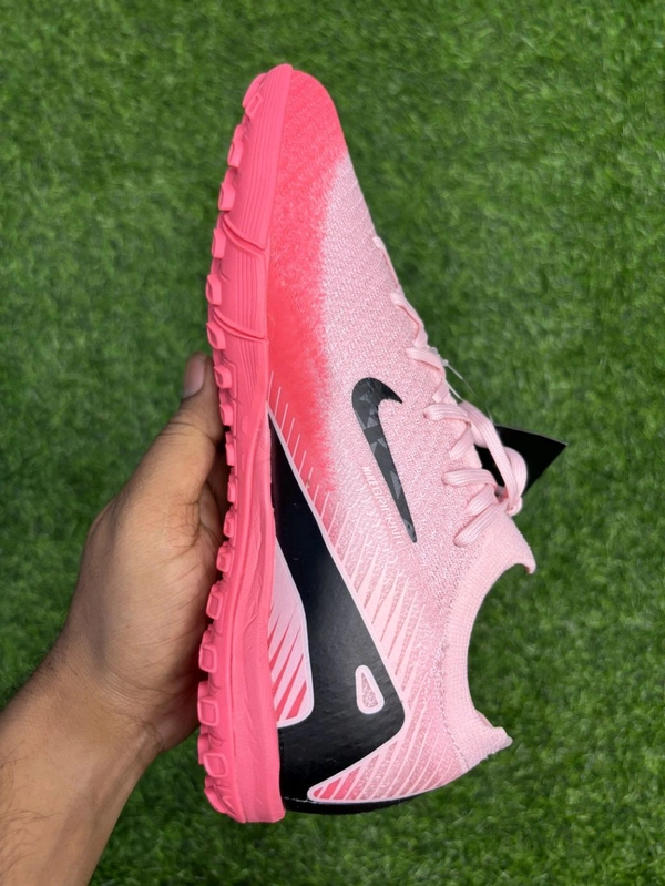Mercurial Vapor 16 Elite Pink Black AG/Turf With Lace  - 9