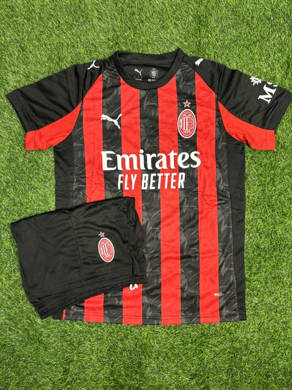 AC Milan 25/26 Home Kit Fan Edition With Short  - M