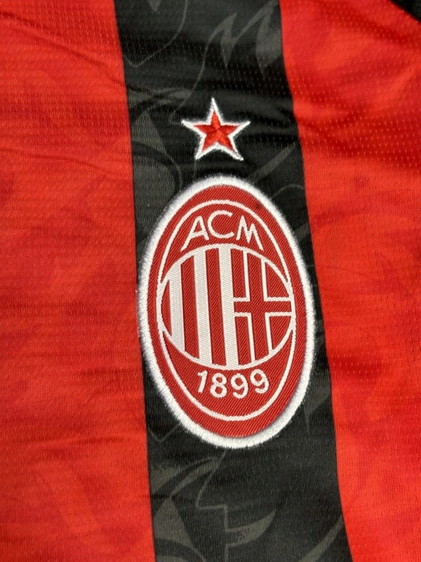 AC Milan 25/26 Home Kit Fan Edition With Short  - L