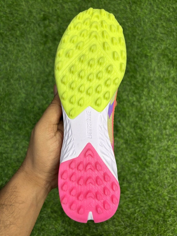 F50 Pink Mix Colour AG/Turf With Lace  - 6.5
