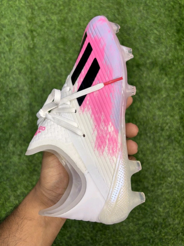 X 19 White Pink Colour FG Low-top With Lace  - 6