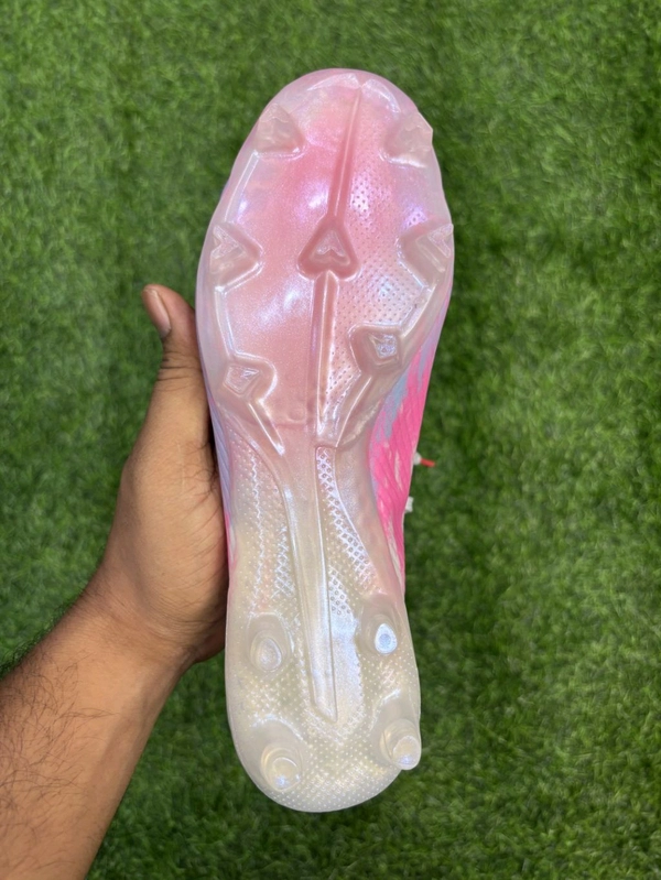 X 19 White Pink Colour FG Low-top With Lace  - 6