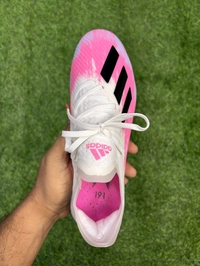 X 19 White Pink Colour FG Low-top With Lace  - 7.5