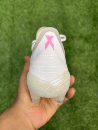 X 19 White Pink Colour FG Low-top With Lace  - 7.5