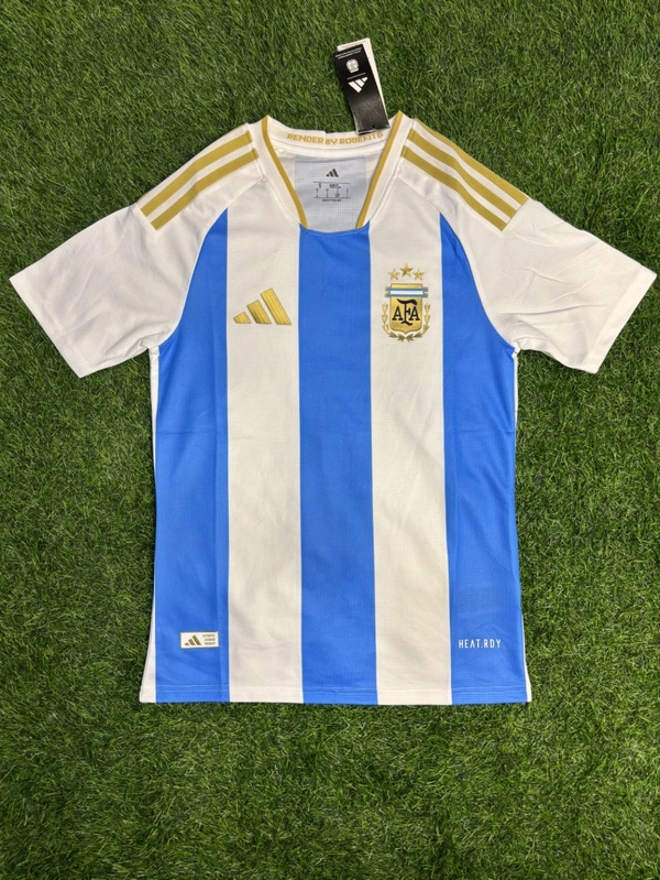 Argentina 2025 Home Jersey Player Edition Half Sleeve  - XXL