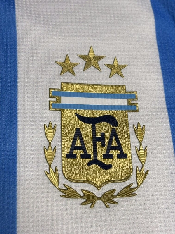 Argentina 2025 Home Jersey Player Edition Half Sleeve  - XXL