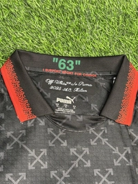 AC Milan X Off-white Black/Green 4th Kit Player Edition  - XL