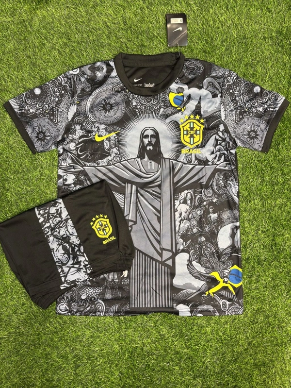 Brazil X Jesus Special Kit Fan Edition With Short  - S