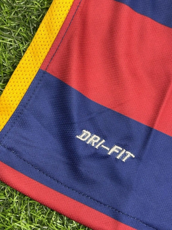 Retro FC Barcelona 15/16 Home Kit Halt Sleeve  - M